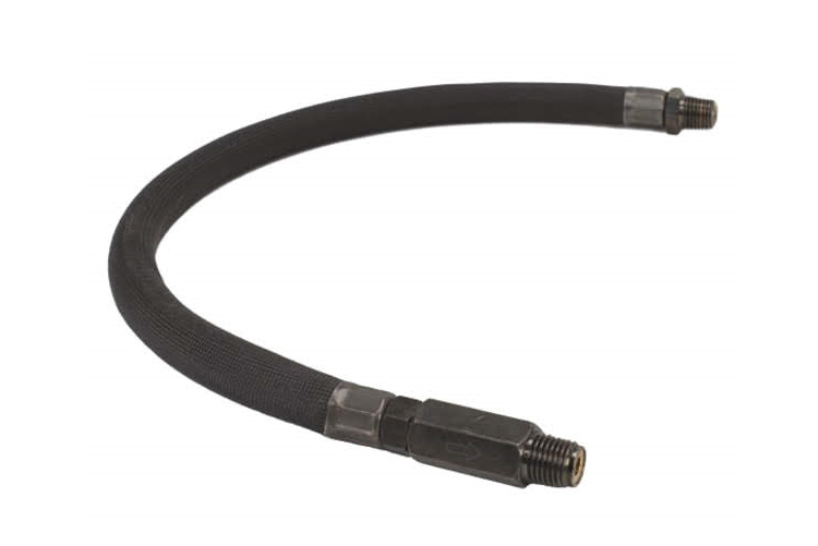 Stainless Steel Braided Leader Hose (with check valve)